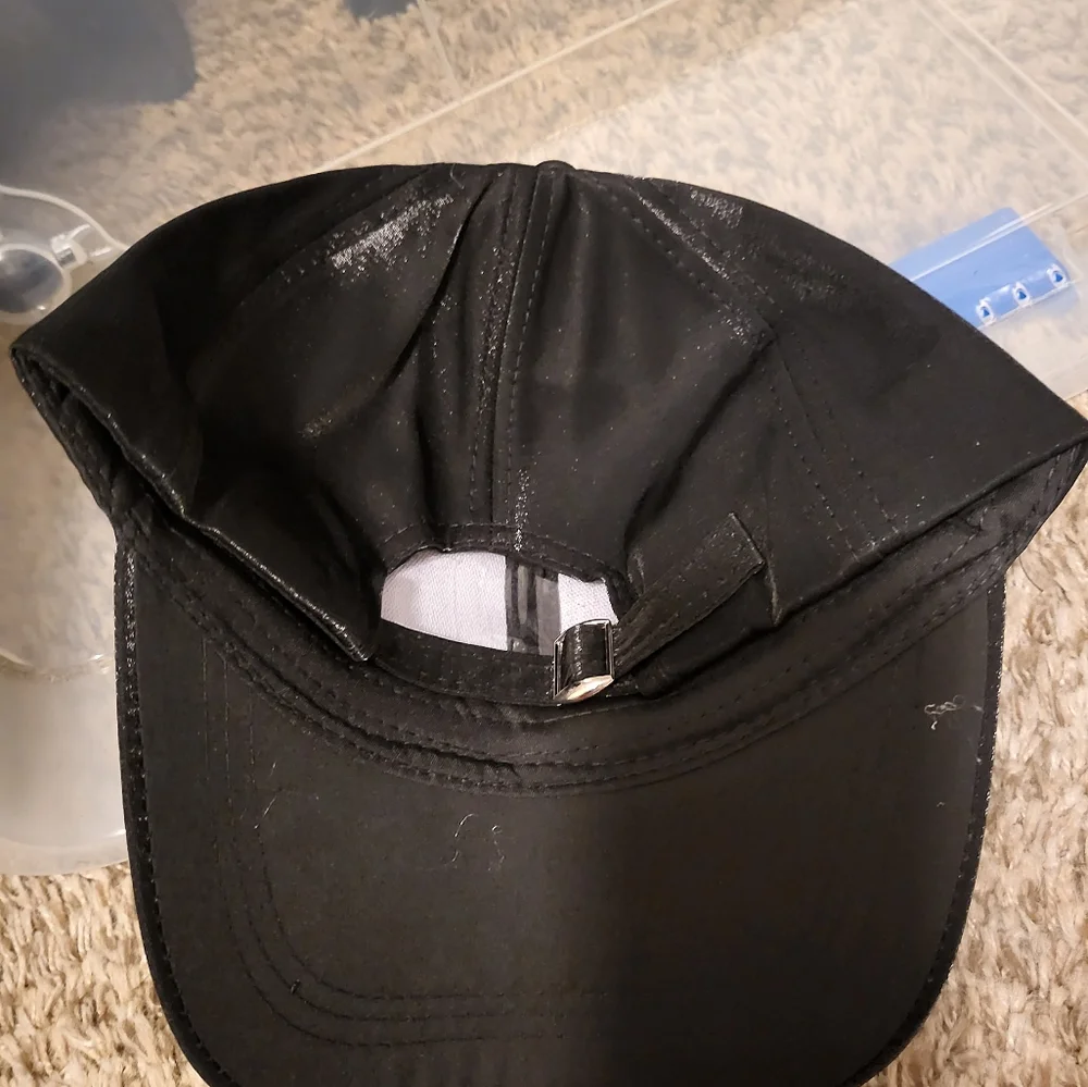 Cap Baseball Rhinestone Black NWT - Picture 3 of 4